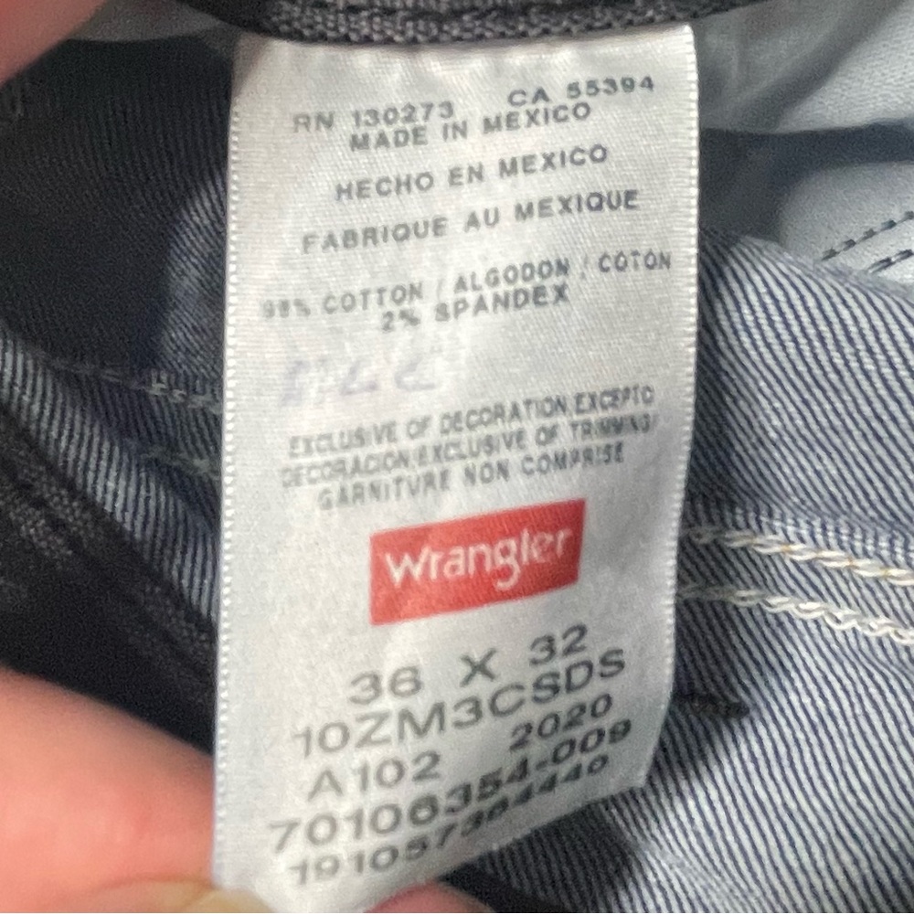 Wrangler 36x32 Comfort Flex Waistband Jeans - Picture 6 of 6